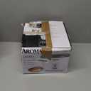 AROMA Rice Cooker, 3-Cup (Uncooked) / 6-Cup (Cooked), Small Rice Cooker, Oatmeal Cooker, Soup Maker, Auto Keep Warm, 1.5 Qt, White, ARC-363NG