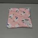 2 x Dimidium 2-Pack Festive Easter Dog Bandanas - Cute Purple Bunny & Pink Lamb Floral Design, Snap Button Adjustable Pet Scarf for Easter & Everyday Fun for Medium & Large Breeds (30-75lbs)