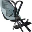 Thule Yepp 2 Mini - Front Mounted Child Bike seat - Shock-Absorbing Foam seat - Adjustable footrests & footstraps - Easy mounting System - Adjustable 5 Point Harness System (Alaska)