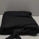 Carhartt Men's Loose Fit Washed Duck Insulated Bib Overall (XX-Large, Black)