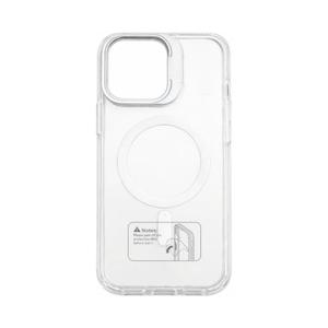 Clear Phone Case Compatible with iPhone 16 Pro Max with a Stand, Transparent Protective Cover (White)