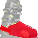 Orbis Ski Boot Covers for Warmth, Insulated Neoprene Boot Glove Heater Dryer with Inner Pouches for Holding Warmers (Medium (M 5.5-8.5/W6-9.5), Red)