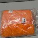 GRANNY SAYS Bathroom Rugs and Mats, 16" x 24" Non-Slip Bath Mat for Bathroom, Super Soft Absorbent Microfiber Bath Rug, Machine Washable and Dry, Small Orange Rug for Shower, Tub and Bath Floor