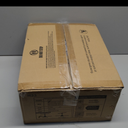 52 Inch Farmhouse Ceiling Fan with Light and Remote, Black Industrial Caged Flush Mount Ceiling Fans with 6 Speed Reversible Motor and Dual Finish 5 Blades, Rustic Ceiling Fan for Living room, Bedroom