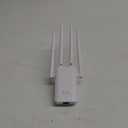 WiFi Extender Internet Booster, Long Range Repeater Wireless Routers Amplifier, Mesh Wi-Fi 80% Faster | Broader Than Ever, Support More Network Devices at Home, 1-Tap Setup