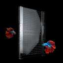 Acrylic Fish Tank Divide75/125Gallon Tank Divider,Adjustment Clear Fish Tank Separator Set with Suction Cups (75/125Gallon)