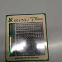 KEYYOU Lash Clusters Kit 144pcs Soft&Natural Lash Clusters Fluffy Lash Extension Kit D Curl 8-18MIX with Bond and Seal,Applicator Thin Band Eyelash Clusters for DIY at Home(Haze
