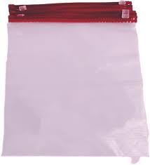 Zip bags 11" x 10", count of 63