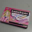 Dpai Friendship Bracelet Making Kit for Girls,DIY Arts and Crafts Toys,Jewelry String Maker Kit,The Best Birthday Gifts Ideas for Girls 6 7 8 9 10 11 12+ Years OldPink