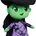 WICKED Universal Small 14-inch Plush Elphaba Doll, Easter Basket Fillers, Gifts, Presents, Toy for Fans, Collectors, Teens, Girls, Kids, Ages 3 and Up