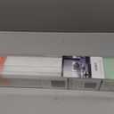 AOSKY Blackout Roller Shades Cordless Blinds for Windows, Free-Stop Shades with Valance, Thermal Insulated Fabric, UV Protection, Natural Woven Blinds for Home and Office (35" W x 72" H, White)