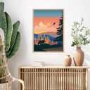 cupmod 6 Packs Paint by Number for Adults Beginners,National Park Painting by Number Kits on Canvas Without Frame,Lanscape Craft Arts for Home Wall Decor (MT11027-MT11032)