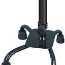 Hugo Mobility 731-840 Adjustable Quad Walking Cane, Ebony