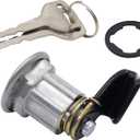 Fuel Door Lock Cylinder 69058-35140 Replacement for Toyota Tacoma 1995 1996 1997 1999 2001-2004 Toyota Tundra 2000 2001 2002 2003 Fuel Tank Lock Cylinder Fuel Filler Lid Door Gas Lock Cylinder