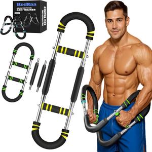 Twister Arm Trainer,Arm Trainer for Men, Adjustable Chest Workout Equipment,Chest Trainer, Shoulder Muscle Training,Wrist & Forearm Strengtheners, Portable Home Fitness Equipment