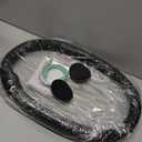 Custom-Fit Leather Car Steering Wheel Cover, 15 inches, B-Style, For Toyota