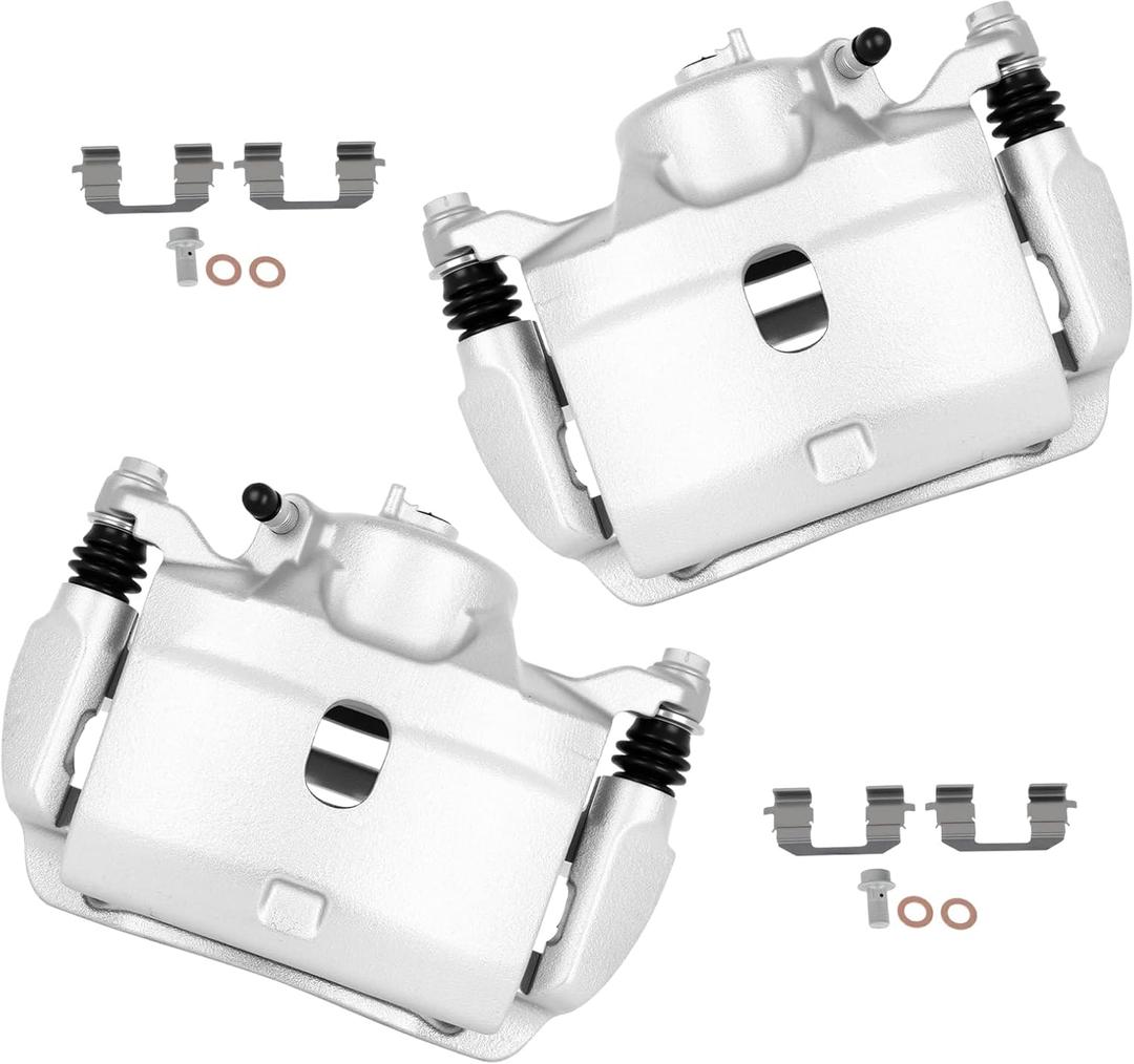 cciyu Front Left & Right Brake Calipers Assembly w/Bracket 19B2660 19B2661 For Acura For ILX,For Honda For Accord/For Civic/For CR-Z/For Fit