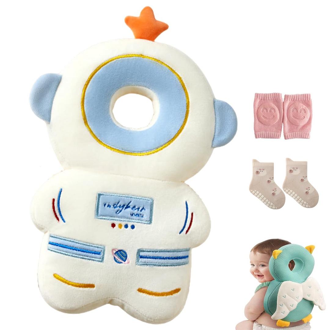 Baby Head Protector Backpack Head Protection Pad Safety for Crawling and Walking (Ordinary model-astronauts)