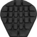 JFT Motorcycle Seat Cushion Inflatable Cover Pad, Pressure Relief Ride Motorcycle Air Cushion Saddles Compatible with Harley Davidson Motorcycle (Black)