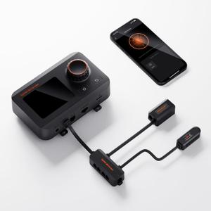 Spider Farmer GGS Controller Kits, Automatic Grow Environmental Controller, Temp Humid Light Sensor and Adapter, Ideal for Indoor Garden Grow Cycle System Auto Management