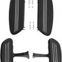 Green-L Driver&Passenger Floorboard Front&Rear Footboard Kit Fit for Harley Touring Road King Street Glide Electra Glide Ultra 1993-2025