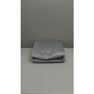 YnM Fuzzy Duvet Cover for Weighted Blankets (Light Grey, 80''x87'')