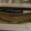 Shoe Bench with Hidden Drawer and Side Holder, 2 Tier Entryway Bench with Storage 39.4 in, Bamboo Shoe Rack with Cushion for Entryway Hallway Living Room Bedroom