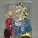 57Pcs Cartoon Story Birthday Cake Toppers Infinity and Beyond Blue Sky White Cloud Cow Print Cake Topper Toy Theme Party Decoration (Multicolor)