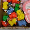 JOYIN 32 Pcs Valentines Day Pop-Eye Cute Keychains with Cards, Fidget Toys Squeezable Relief Stress for Toddlers Students, Kids Party Favors, Birthday Gifts, Classroom