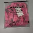 SHENHE Women's Mock Neck Ruched Drawstring Slit Long Sleeve Mesh Sexy Bodycon Mini Dress (Pink, XS)