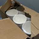 RACETOP Paper Coffee Cups 12 oz 500 pack, Paper Cups Disposable, Hot Coffee Cups, Ideal for Coffee, Beverages (12oz 500 pack white)