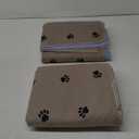 SincoPet Washable Dog Pee Pads with Puppy Grooming Gloves,Puppy Pads,Reusable Pet Training Pads,Large Dog Pee Pad,Waterproof Pet Pads for Dog Bed Mat,Super Absorbing Whelping Pads (48x60 Inch (Pack of 2))