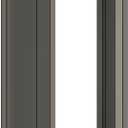 Angled Doorbell Mount compatible with Eufy E340 Security Video Doorbell (35-Degree, Black)