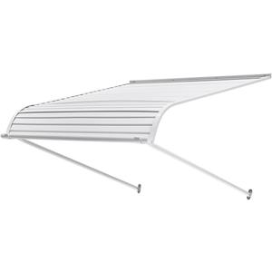 VEVOR Aluminum Awning 40 x 42 in, Durable Window Awning Door Canopy, Lightweight and Stable Aluminum Exterior Awnings Rain Snow Sunlight Protection for Door Entrance Windows Patio Porch