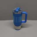 STANLEY Quencher ProTour Flip Straw Tumbler with Leakproof Lid | Built-In Straw & Handle | Cupholder Compatible for Travel | Insulated Stainless Steel Cup | BPA-Free (30 Ounces, Azure Fade)