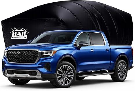 Hail Protector Car Cover, Inflatable Hail Proof Shield for SUV, Truck & Van, Portable Protection Against Any Size Hailstones, Complete System - SUV3 