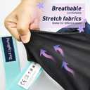 Dark Lightning Kids/Junior/Youth Knee Pads Elbow Pads Wrist Guards 3 in 1 Protective Gear, for Skateboard,Roller Skate,Inline,Cycling,MTB Bike,Scooter