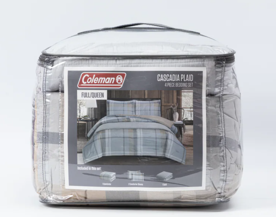 Coleman 4Pc Ensemble Gray Full/Queen
