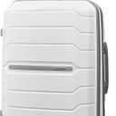 Samsonite Freeform Hardside Carry-On Luggage with Spinner Wheels - Hardshell Suitcase - TSA, Airline-Approved - Expandable Hard Shell, Smooth Rolling Wheels for Lightweight Travel - White