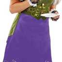 fun shack Hatter Costume for Women - Halloween Teacher Book Character Costume for Adults, Perfect for Parties and Events (Medium, Purple)