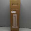 25" Space Heaters For Indoor Use Large Room, Electric Heaters For Indoor Use with Thermostat, Oscillating Room Heaters with Timer, Remote Control, Overheat Protection Tower Heater for Bedroom (Beige)