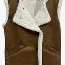 Women's Waistcoat Jackets Vest Coat Sleeveless Outwear Loose Winter Warm Mujer Coat
 Size -XL