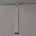 2PCS 40inch Door Rain Drip Guard for Windows Drip Cap Rain Deflector Anodized Aluminum Easy to Install Silver