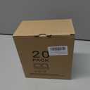 20Pcs Double Compartment Condiment Container, 2 Compartment Portable Reusable Snack Containers with lids, Used for travel Condiment Salad Dressing Meal Prep Containers