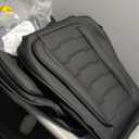 Fit Tucson Car Seat Covers Premium Leather for Hyundai Tucson 2010-2024 2025. Waterproof Breathable, Scratch-Resistant & All-Weather Seat Cushion Protector (Full Set, Black)