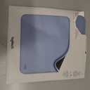 Logitech Mouse Pad - Studio Series, Computer Mouse Mat with Anti-Slip Rubber Base, Easy Gliding, Spill-Resistant Surface, Durable Materials, Portable, in a Fresh Modern Design, Blue Grey