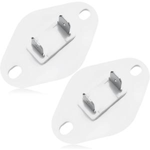 PartsBroz WP8577274 8577274 Thermistor (2-Pack) - Compatible With Whirlpool Kenmore Maytag KitchenAid Dryer - Replaces AP6013514 PS11746740 3976615 110.87729701 GEW9250PW1 MEDB835DW3 MGD4200BG1