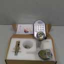 Keyless Entry Keypad Deadbolt Door Lock 304 Stainless Steel Sabbath Lock 100% Mechanical Shabbos Lock- No Risk of Low Power