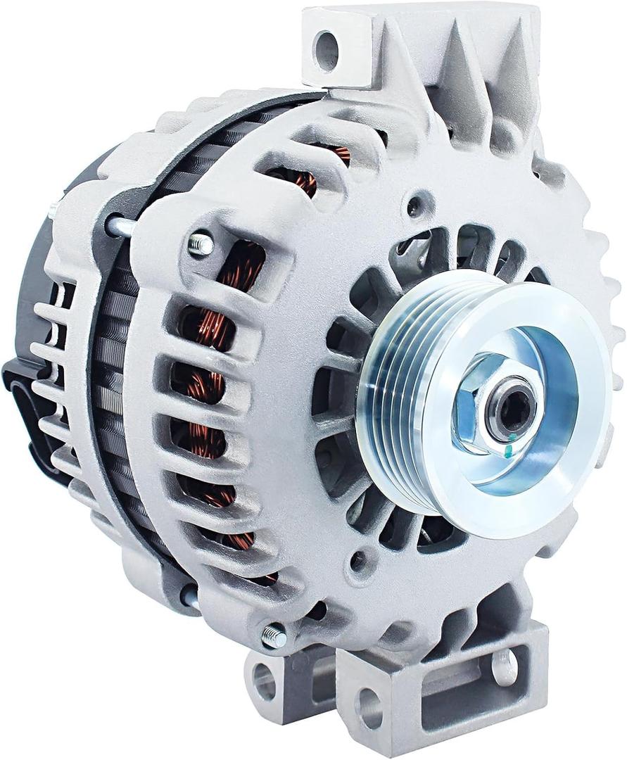 Alternator Replacement New 150Amp 4.2L for 2002-2005 GMC Envoy, 04-05 Envoy XL XUV, 02-05 Chevrolet Trailblazer, 04-05 Buick Rainier, 02-04 Oldmobile Bravada, ADR0307 400-12179 10464468 15062413