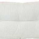 Klear Vu The Gripper Non-Slip Tufted Bench Cushion for Indoor Furniture, Assembled in USA, Entryway Storage, Bay Window, Corner Nook or Piano Seat, 27 Inches, Chenille Cream